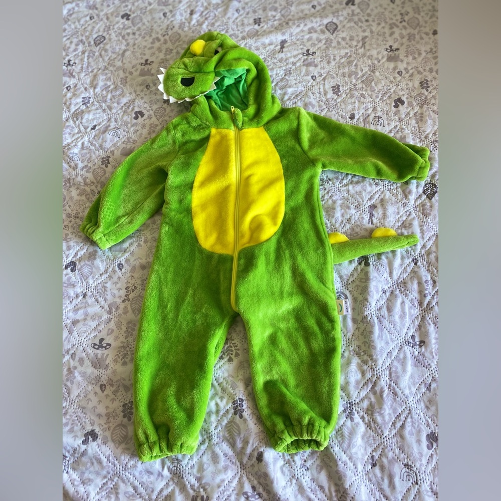 Baby Costume Green Dinosaur size 12-18 months